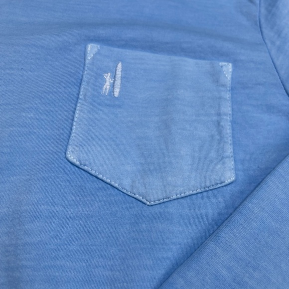 NWT Johnnie O Brennan MaliBLU Long Sleeve Pocket Tee - Picture 7 of 7